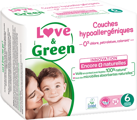 34 Hypoallergene Luiers S6 + 16kg